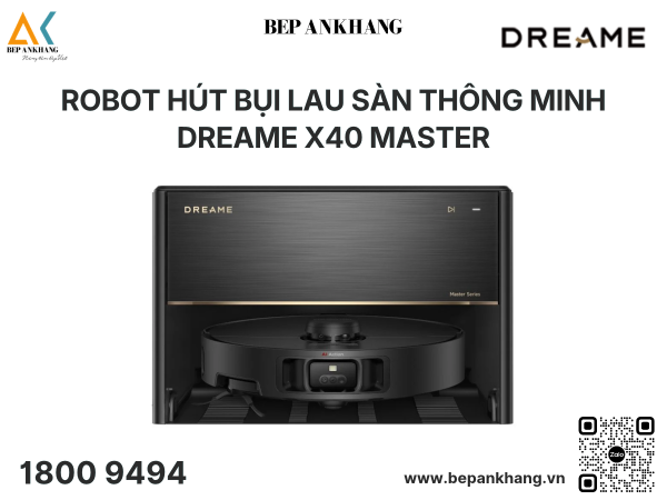 Máy robot hút bụi lau sàn thông minh Dreame X40 Master